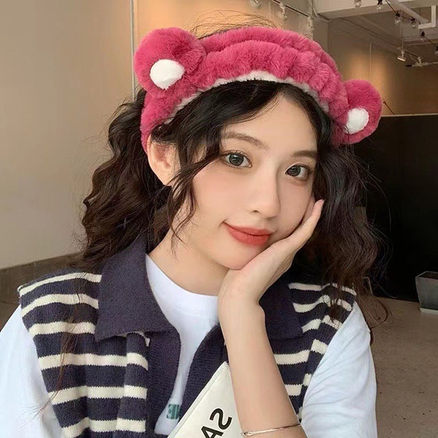 Băng Đô Hình Gấu Dễ Thương Phong Cách Hàn Quốc