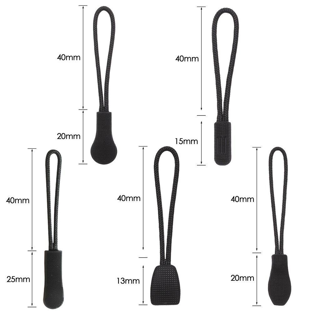 Set 20 Khóa Kéo Thay Thế Màu Đen Có Khóa Kéo SHOUKEY