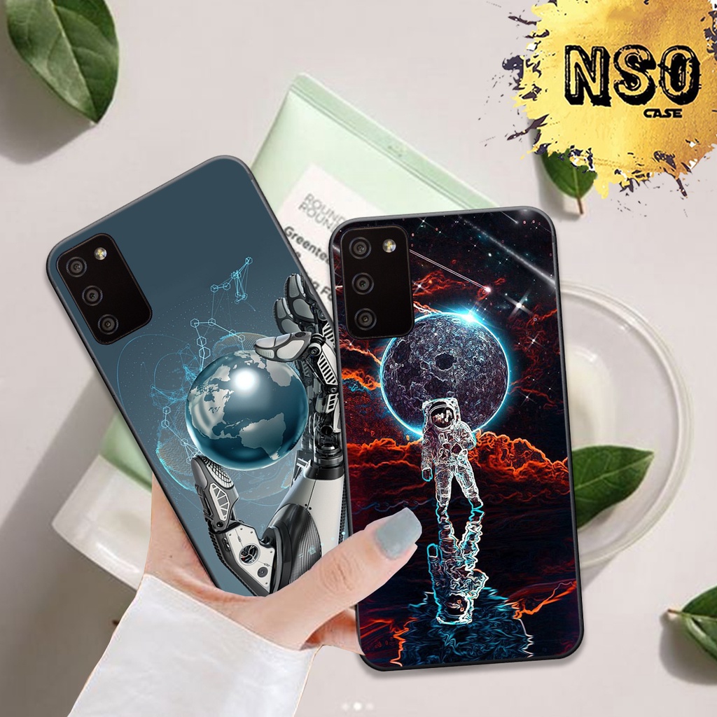Ốp Samsung a02 - a02s In Hình Họa Tiết Vũ Trụ Phi Hành Gia Đẹp Hot Trend 2023