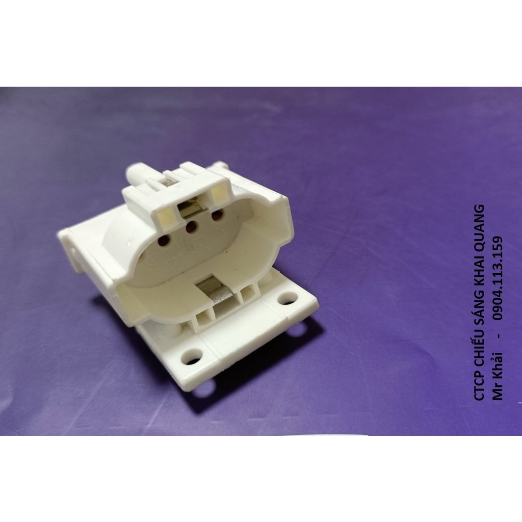 Đui đèn 4 chân 2G7 cho bóng chữ U Dulux S/E hoặc HNS S/E 7W, 9W, 11W
