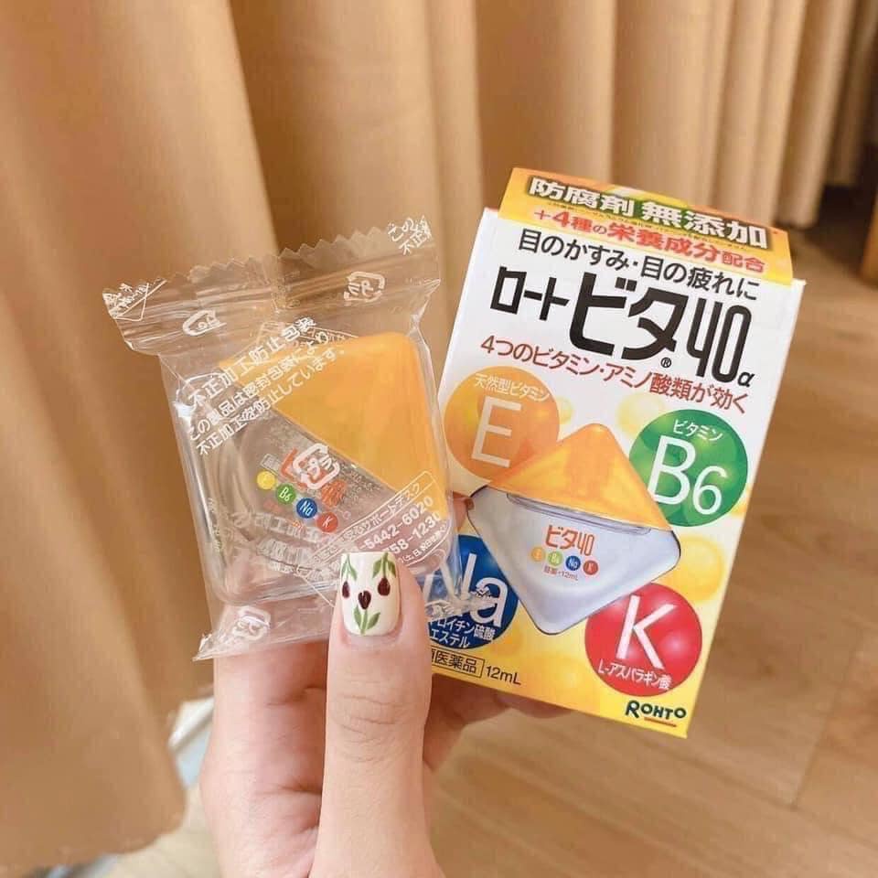 Nước nhỏ mắt Rohto Nhật Bản 12ml