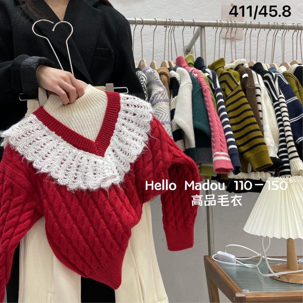Áo Len Dài Tay Cho Bé Trai Mùa Đông, Áo Len Dày Ấm Cho Bé Size 80-120(9-20kg)