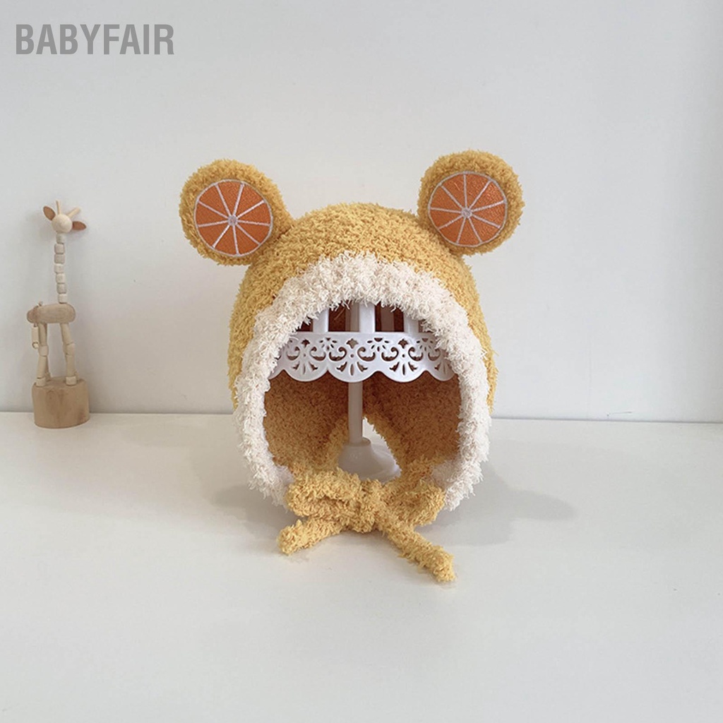 Babyfair Trẻ Em Nón Len Dệt Kim Dễ Thương Thời Trang Làm Dày Thu Đông Mũ Ấm Áp Cho Bé 6 Đến 16 Tháng Trai Và Gái