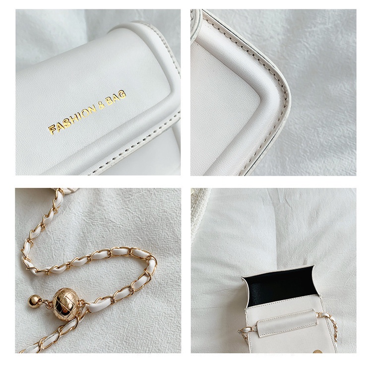 Túi Đeo Chéo Mini Hình Vuông Màu Hồng Thời Trang Mùa Xuân 2023