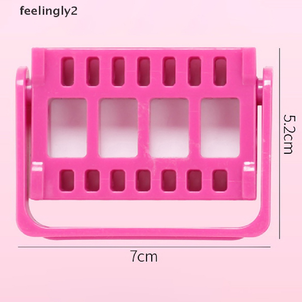 Giá Đỡ Mũi Khoan Móng Tay 8 Lỗ Trưng Bày Kèm Vỏ Bọc