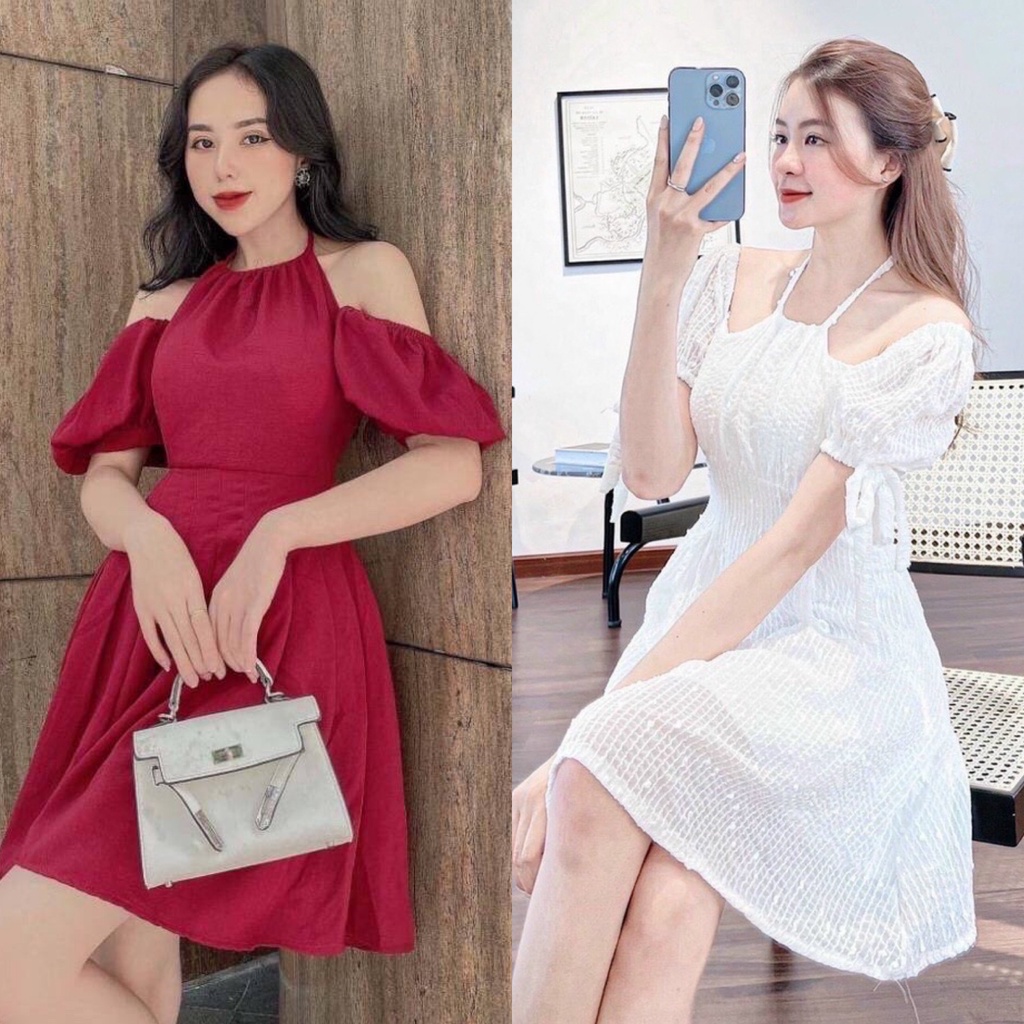 ĐẦM TRỄ VAI CỔ YẾM