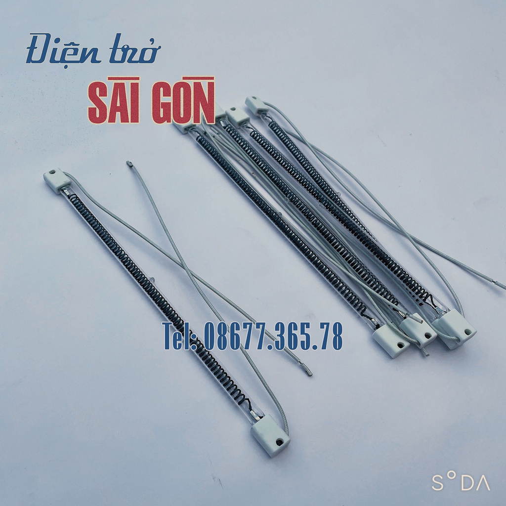 Bóng sấy nhiệt độ cao sợi các bon chiều dài 30cm,40cm, 50cm, 60cm công suất 800W