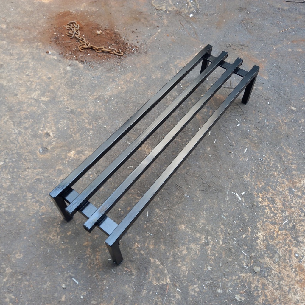 Kệ thép 70cm x 25 cm x cm, kê chậu cây trong và ngoài trời, thép hộp 20x20mm mạ kẽm sơn màu
