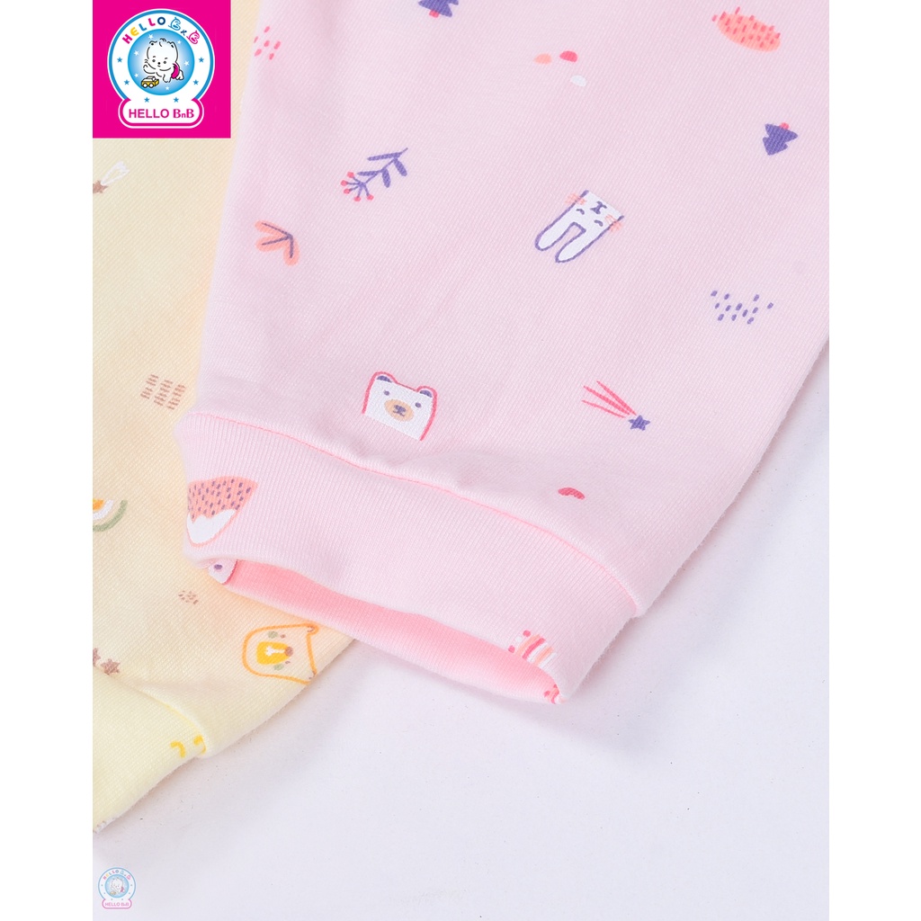 Bộ dài bo bé gái BA1387 - HELLO BnB