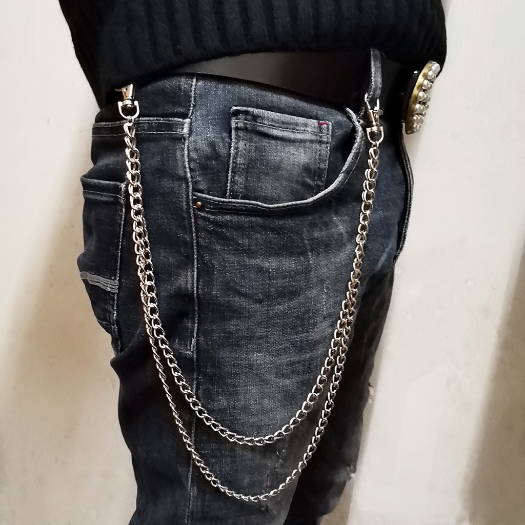 Dây chain quần jeans cá tính giới trẻ bụi bặm M71