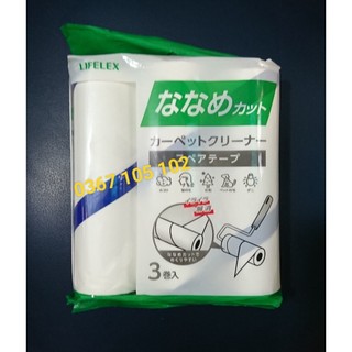 Bộ 3 lõi cây lăn bụi Nhật Bản 16cm x 90 lớp