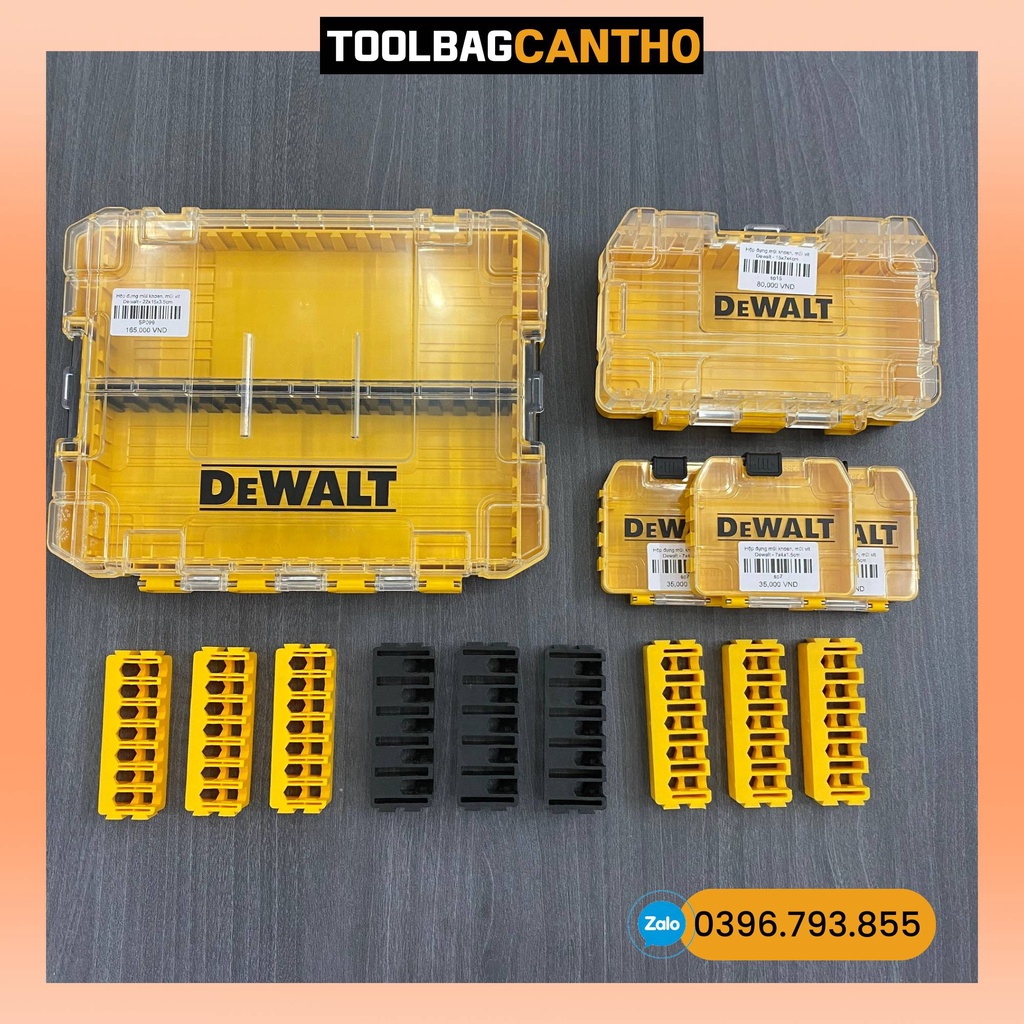 Hộp đựng mũi vít, mũi khoan Dewalt