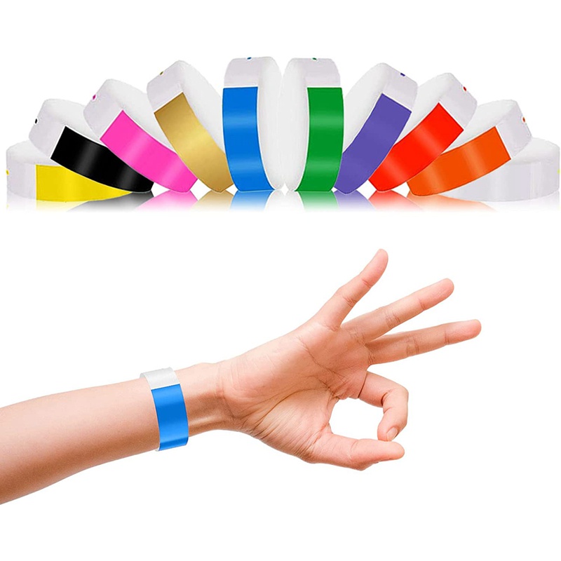 Set 1000 Vòng Đeo Tay Chống Nước 10 Màu Neon Thích Hợp Cho Sự Kiện / Tiệc Tùng