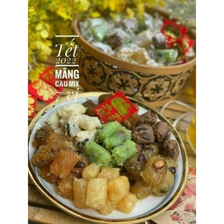 Mứt Mẵng Cầu Mix 7 vị 400gram