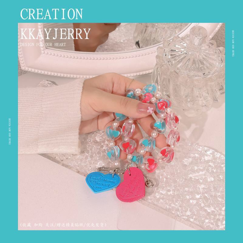 Dây Đeo Điện Thoại Dạng Chuỗi Nhựa Xinh Xắn Chắc Chắn Phong Cách Hot Trend Hàn Quốc Dobi M12