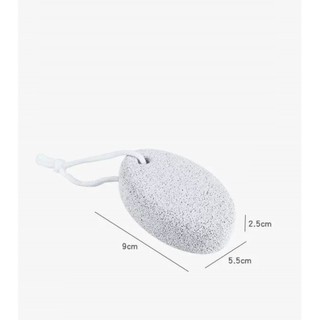 Đá chà gót chân (bọt biển) tẩy da chết hình oval