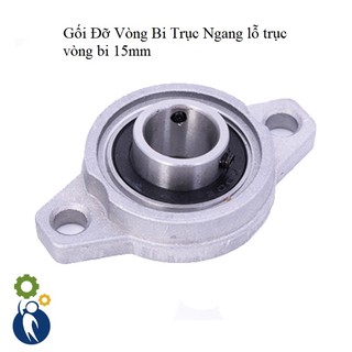 Gối Đỡ Vòng Bi Trục Ngang lỗ trục vòng bi 15mm