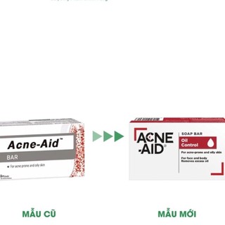 Xà phòng ACNE - AID SOAP BAR - Giúp làm sạch da dịu nhẹ, tẩy nhờn hiệu quả cho da, thích hợp cho da nhờn và mụn trứng cá
