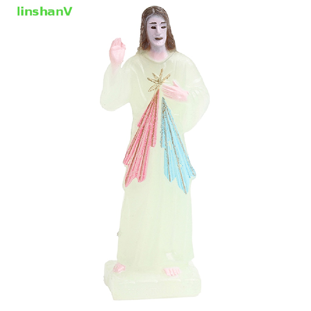 Tượng Chúa Jesus Phát Sáng Để Bàn Trang Trí Nhà Cửa