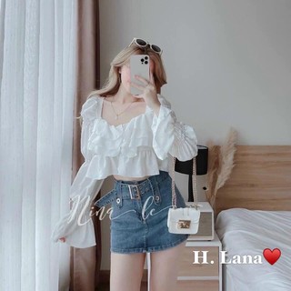 Chân váy jean body quảng châu