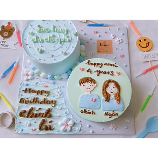 Set bánh kem sinh nhật mini (2 bánh kem/3 bánh kem/4 bánh kem)