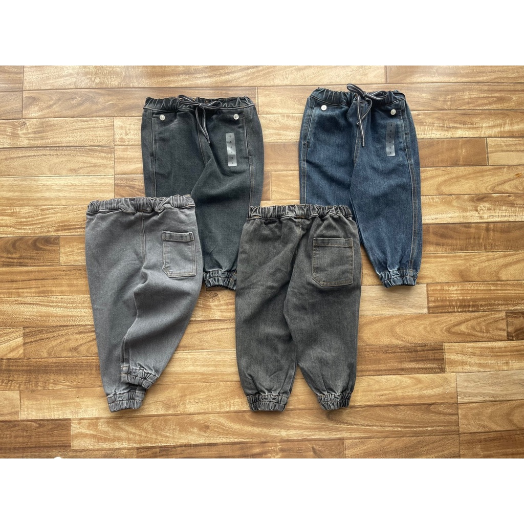 Quần jean bé trai (XẢ KHO) xuất dư xịn dáng baggy quần bò bé trai 1-5 tuổi - QTJA