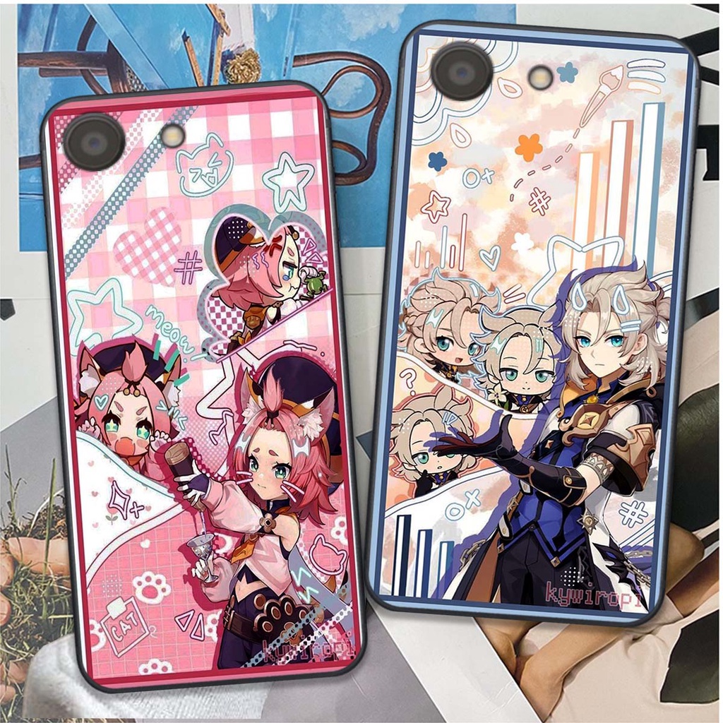 Ốp Oppo A71 / A83 bộ hình anime siêu cute, siêu đáng yêu