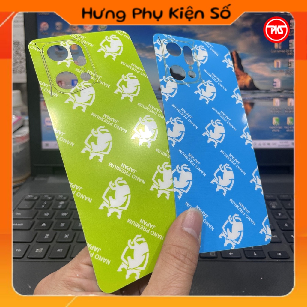 Dán Film Dẻo PPF Oppo Find X5 Pro trong suốt chống xước lưng viền