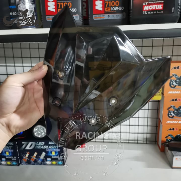 Ốp đầu xe Winner X mẫu K6 nhựa ABS, mão đầu xe, mão chắn gió Winner X siêu ngầu