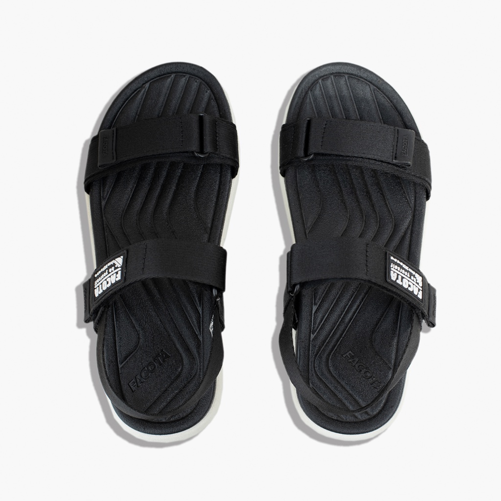 FACOTA │Giày Sandal Unisex thể thao Facota V6S SP02 - ĐEN TRẮNG