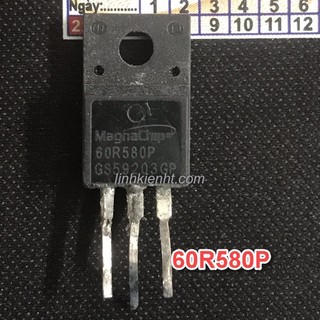 Mmf60r580p mosfet kênh n 60r580p 60r580ps 60r580 8a 650v to-220 tháo máy
