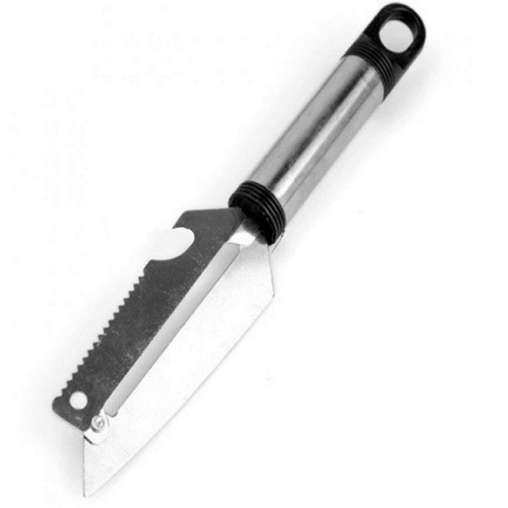 Dao nạo gọt rau củ quả 2 lưỡi đa năng bằng thép không gỉ tiện dụng