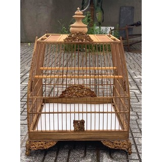 KHUNG LỒNG CHIM TỰ RÁP CHẠM SÓC NHO
