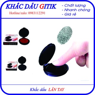 Mực lăn tay, mực dấu, hộp mực lăn tay, rõ nét
