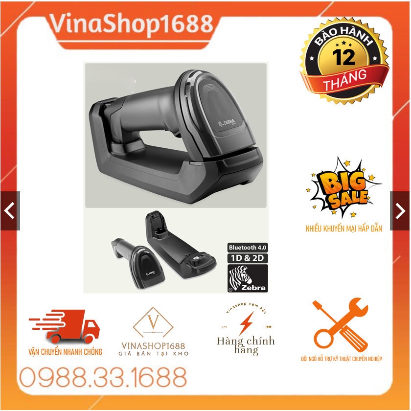Máy quét mã vạch Zebra DS8178 2D không dây