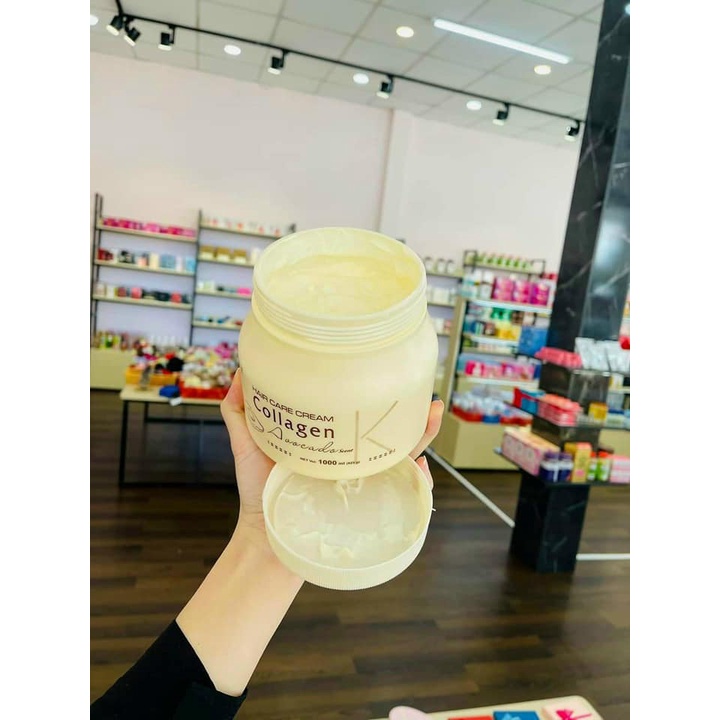 Ủ tóc Collagen Karanz hương bơ hương dừa 500ml/1000ml