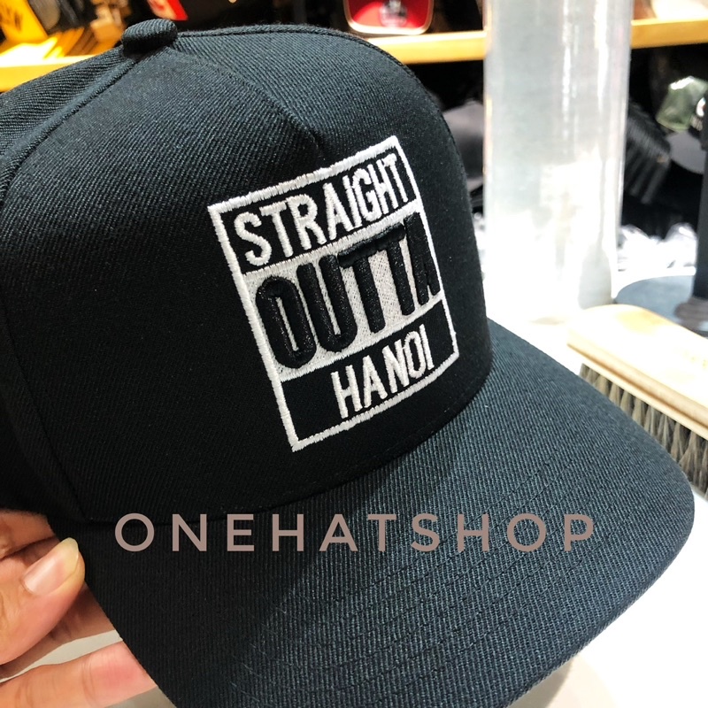 Nón Lưỡi Trai Trucker Fom StraightouttaHaNoi brand OneHat