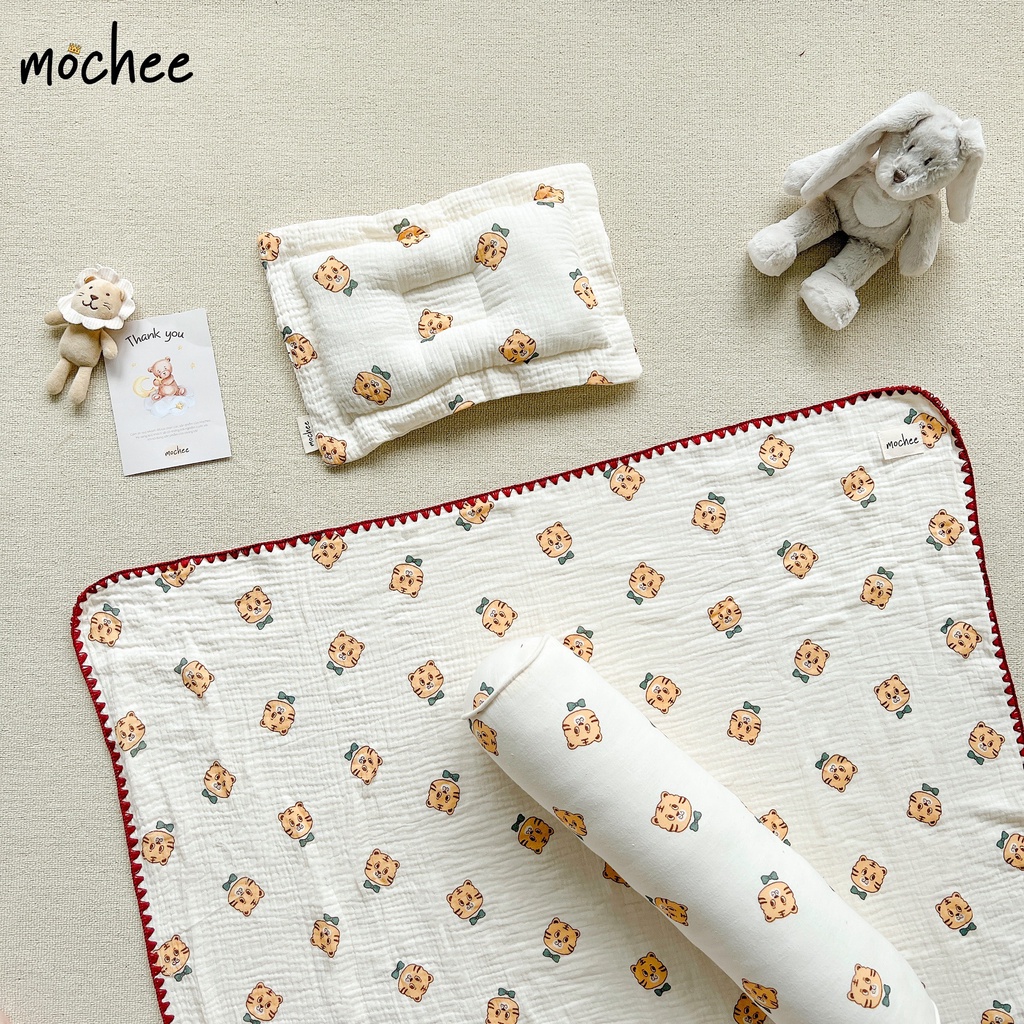 SET CHĂN XÔ MỎNG KÈM GỐI LÕM MOCHEE