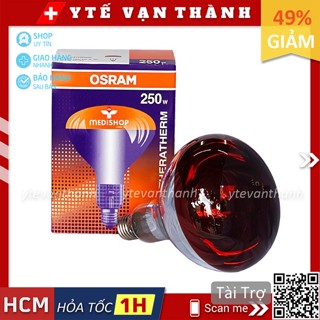 ✅ Bóng Đèn Hồng Ngoại Y Tế OSRAM 250W (Đức) Sưởi Ấm, Giảm Đau -VT0102