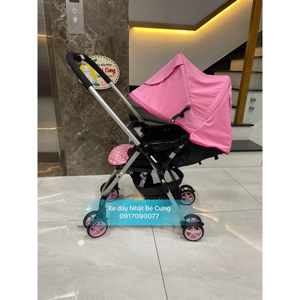 xe đẩy graco citilite R hồng bi 2c3tt