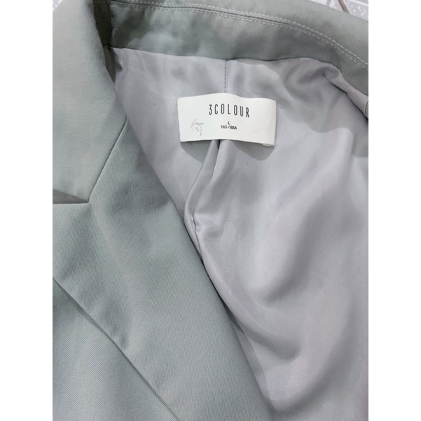 Áo khoác vest / blazer màu xanh mint