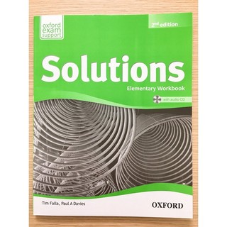 Sách - Solutions Elementary bản 2nd Edition - bộ 2 cuốn