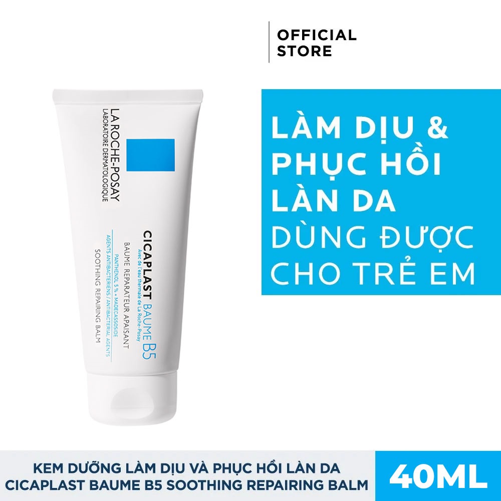 ❤ Kem B5 La Roche Posay Cicaplast Baume B5 - Phục hồi giảm kích ứng da 40ml -Shopauth83