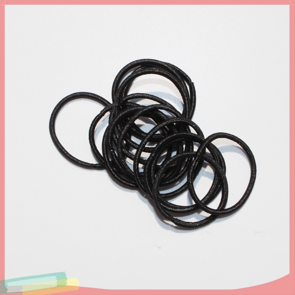 Bộ 10 Thun Buộc Tóc Đàn Hồi Nhiều Màu Sắc