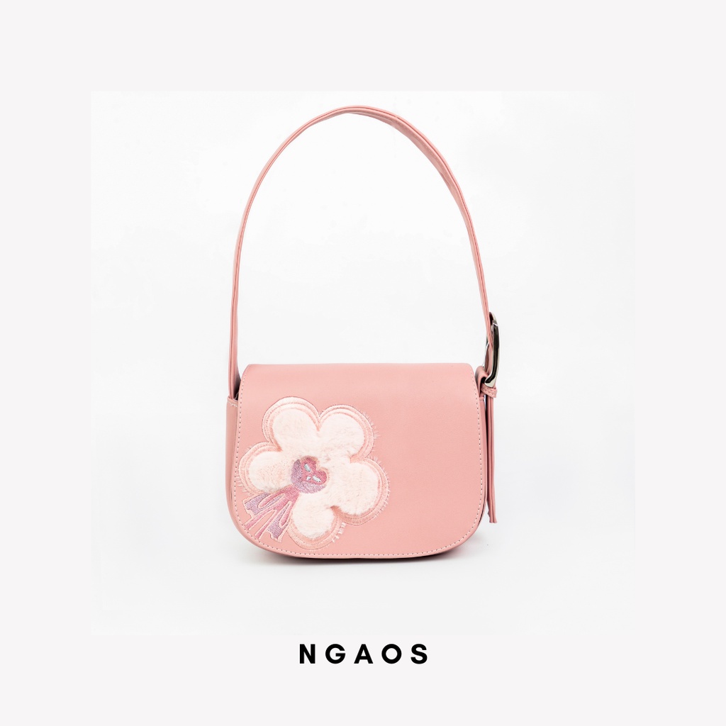Túi đeo vai NGAOS Cosmic Flapbag Pink - Medium Size