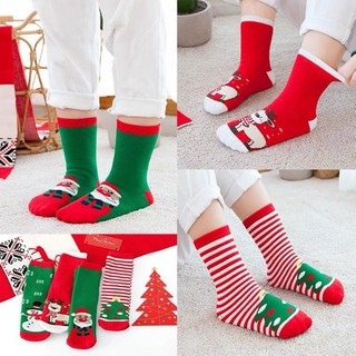 Set 5 đôi tất Noel , tất giáng sinh cho bé mẫu cự đẹp