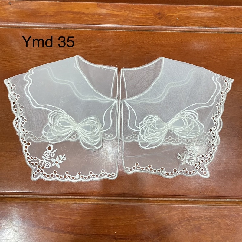 Cổ áo rời cho nữ, lá cổ, bâu áo + vuông + thuỷ thủ + 2 lớp + ren + mẫu mới
