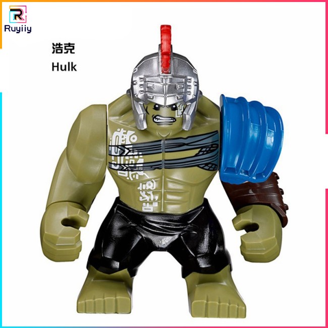 Mô Hình Lắp Ráp Biệt Đội Siêu Anh Hùng Marvel Hulk Bruce Cỡ Lớn RU3