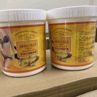 Hộp 1kg kem tan mỡ gừng,matxa gừng giảm mỡ bụng