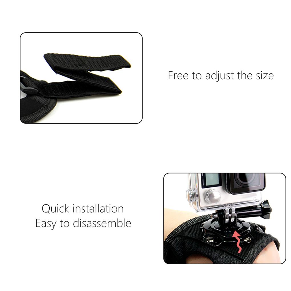 Dây Đeo Tay Xoay 360 Độ Thay Thế Cho Máy Ảnh 4 / 3 / 3 + / 2